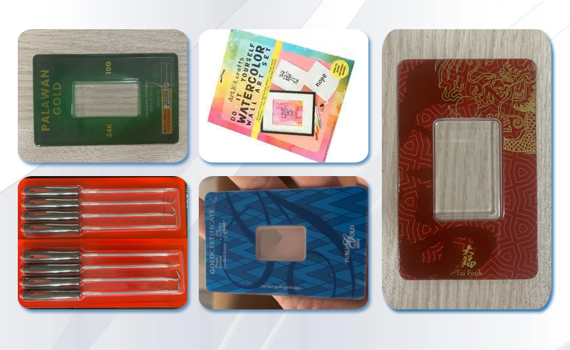 高周波金塊吸塑包裝樣板 高周波金塊包裝樣板